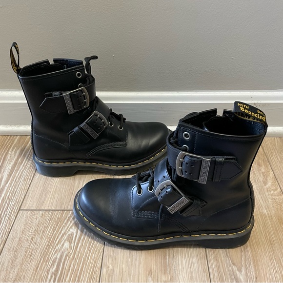 Dr. Martens 1460 Double Strap Zip Boot - Picture 3 of 6